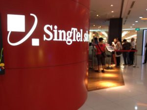 Singtel at Airport