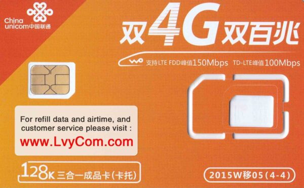 China SIM Card - Image 3