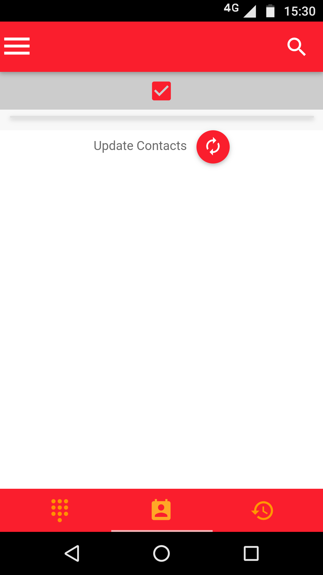 Update contacts