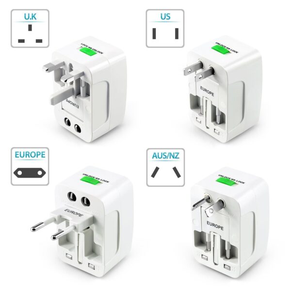 USB Universal World Travel Adapter - Image 4